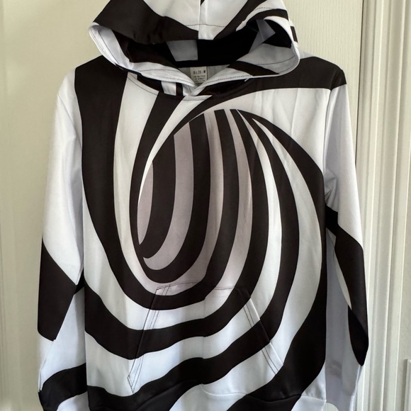 New Never Worn: Ahegao Boys Hoodie Sweatshirt 3D Prints with Pockets Size Med - Picture 10 of 13